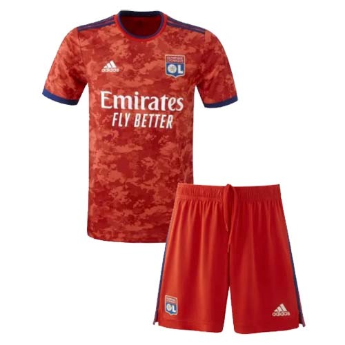 Camiseta Lyon 2nd Niño 2021-2022 Rojo